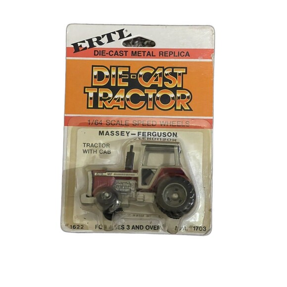 Vintage ERTL Die Cast Tractor 1/64 Scale Speed Wheels Massey-Ferguson 2755 #1622 - Picture 1 of 3